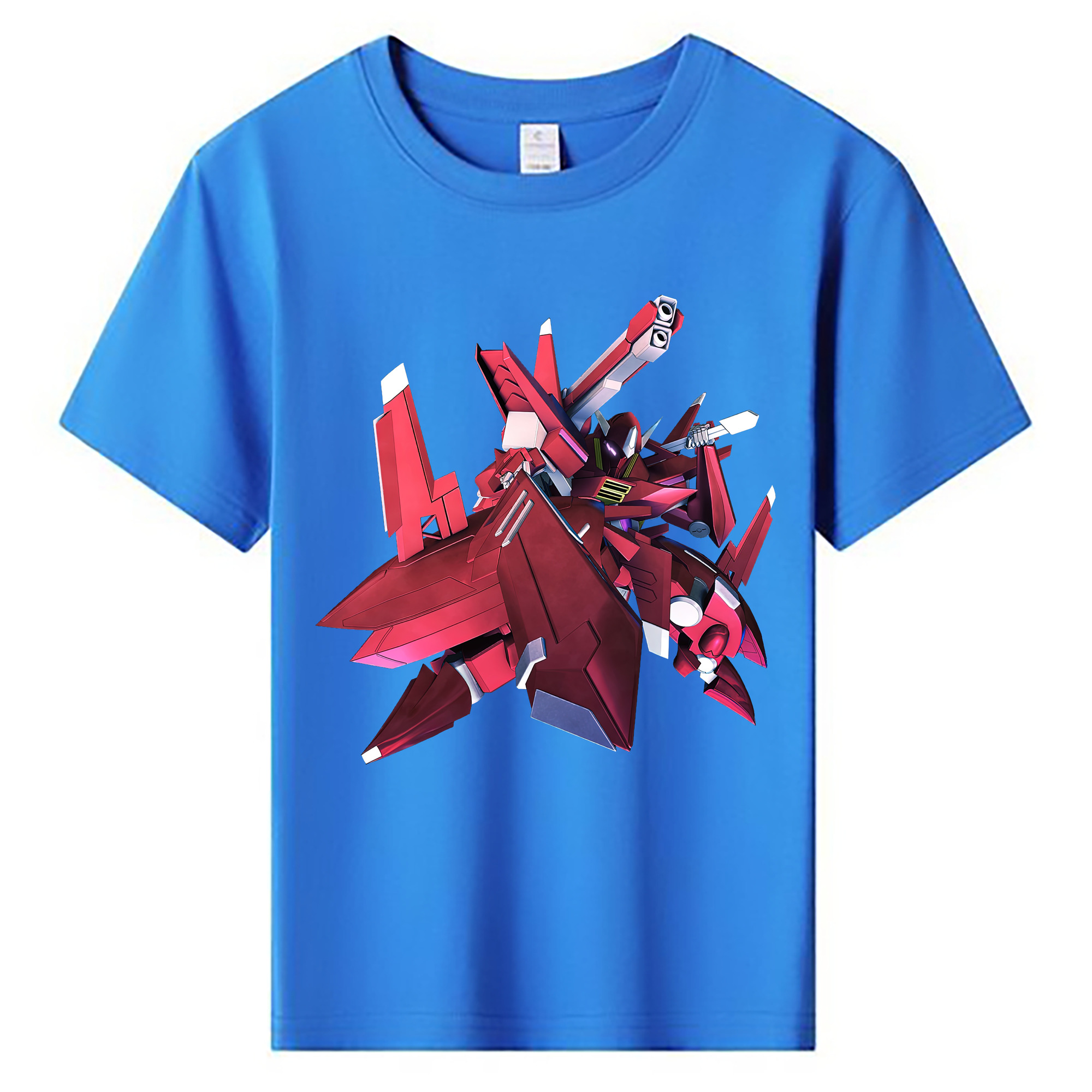 （画像用） 機動戦士ガンダム Mobile Suit Gundam 綿100％キッズTシャツ（フロントプリント）